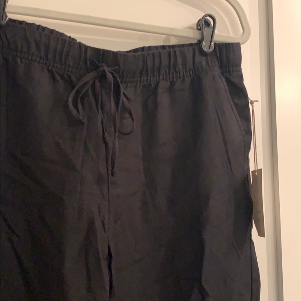 Black Linen Pants